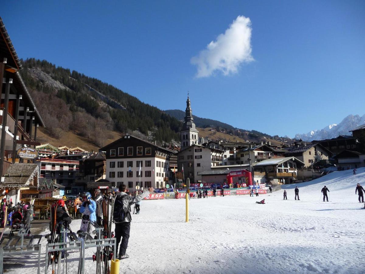 Studio Cosy Renove Au Centre De La Clusaz, Balcon, Parking Prive, Proche Commerces Et Pistes - Fr-1-459-84 Exterior foto